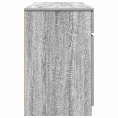 Scrivania Grigio sonoma 140 x 49 x 76 cm Legno multistrato | homemem39