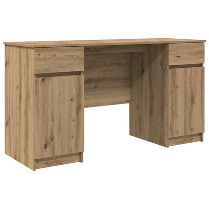 Scrivania rovere artigianale 140 x 49 x 76 cm Legno multistrato