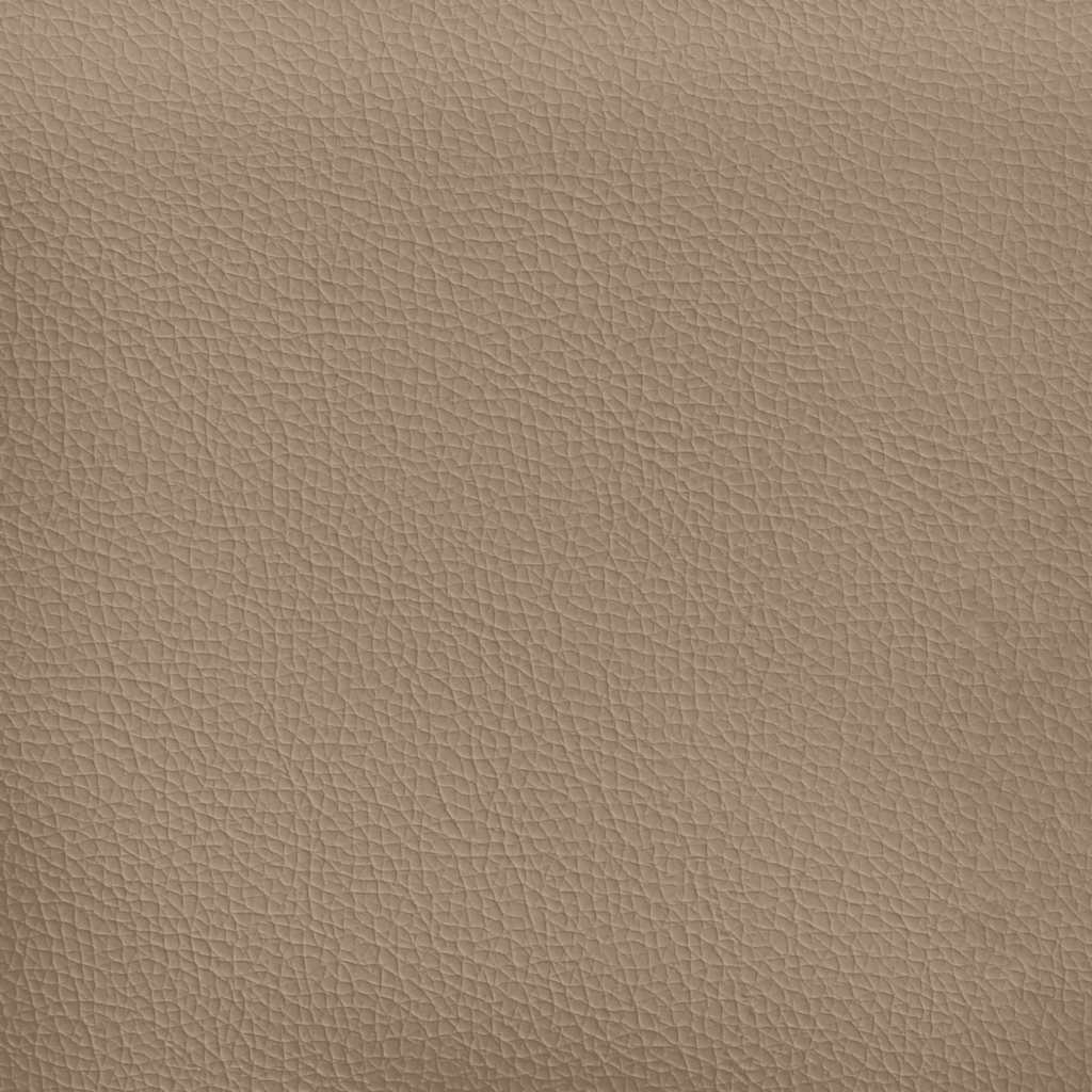 Divano 2 Posti con Chaise a L Cappuccino 125 cm in Similpelle | homemem39