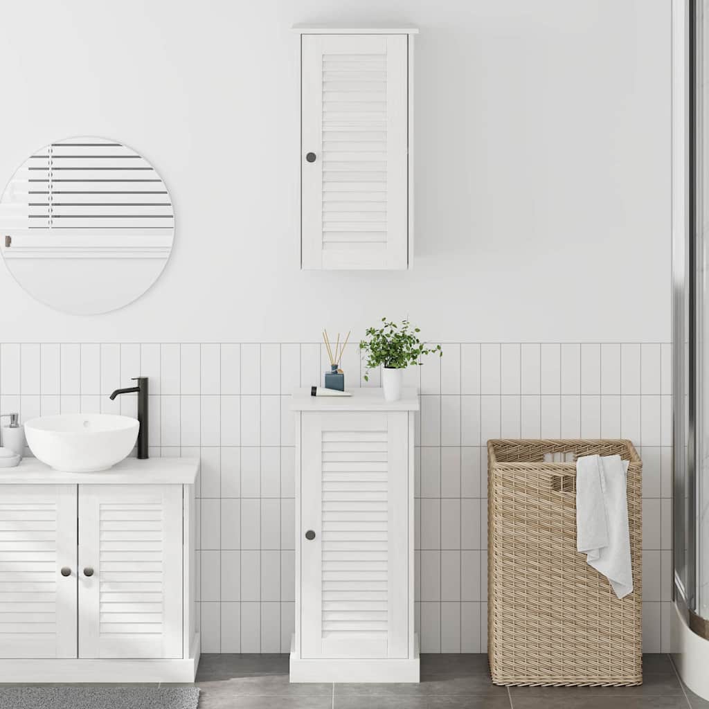 Set di mobili per il bagno VIGO 2 pcs Bianco e Bianco Antico