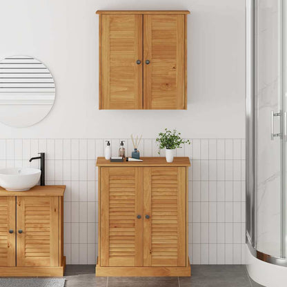 Set di mobili per il bagno VIGO 2 pcs Marrone e Marrone Miele | homemem39