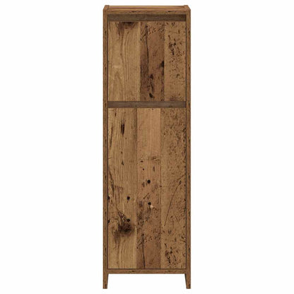 Set Mobili da Bagno 4 pz Legno Antico in Legno Multistrato | homemem39
