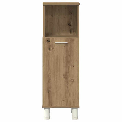 Set Mobili da Bagno 4 pz Rovere Artigianale Legno Multistrato | homemem39