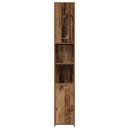 Set Mobili da Bagno 3 pz Legno Antico in Legno Multistrato | homemem39