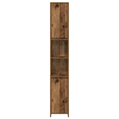Set Mobili da Bagno 3 pz Legno Antico in Legno Multistrato | homemem39