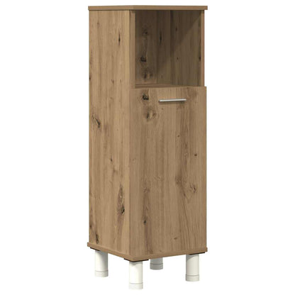Set Mobili da Bagno 3 pz Rovere Artigianale Legno Multistrato | homemem39