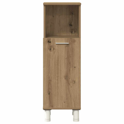 Set Mobili da Bagno 3 pz Rovere Artigianale Legno Multistrato | homemem39