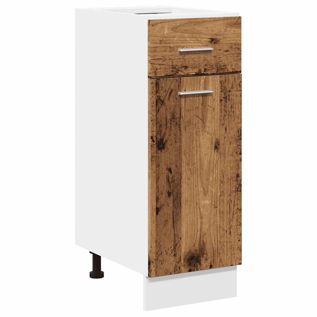 Set di Mobili da Cucina 11 pz Lyon Legno Antico in Truciolato | homemem39