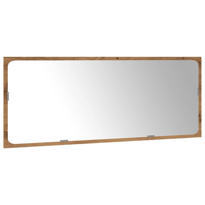 Set Mobili da Bagno 3 pz Rovere Artigianale Legno Multistrato