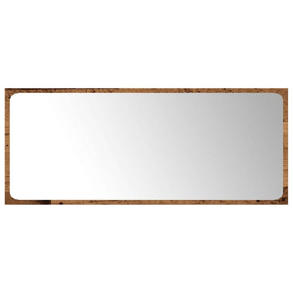 Set Mobili da Bagno 5 pz Legno Antico in Legno Multistrato