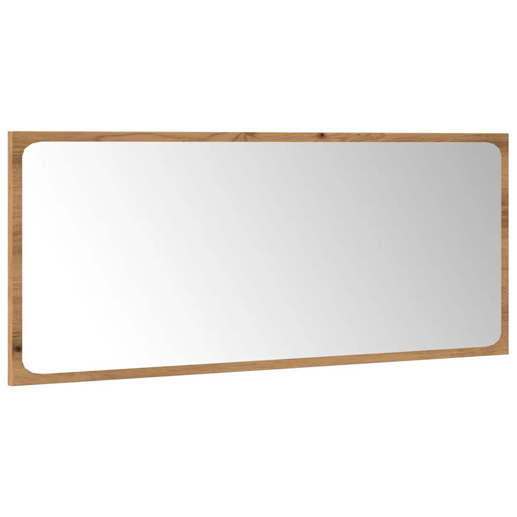 Set Mobili da Bagno 5 pz Rovere Artigianale Legno Multistrato