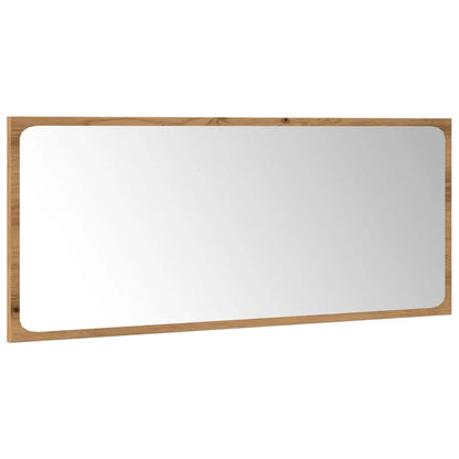 Set Mobili da Bagno 5 pz Rovere Artigianale Legno Multistrato