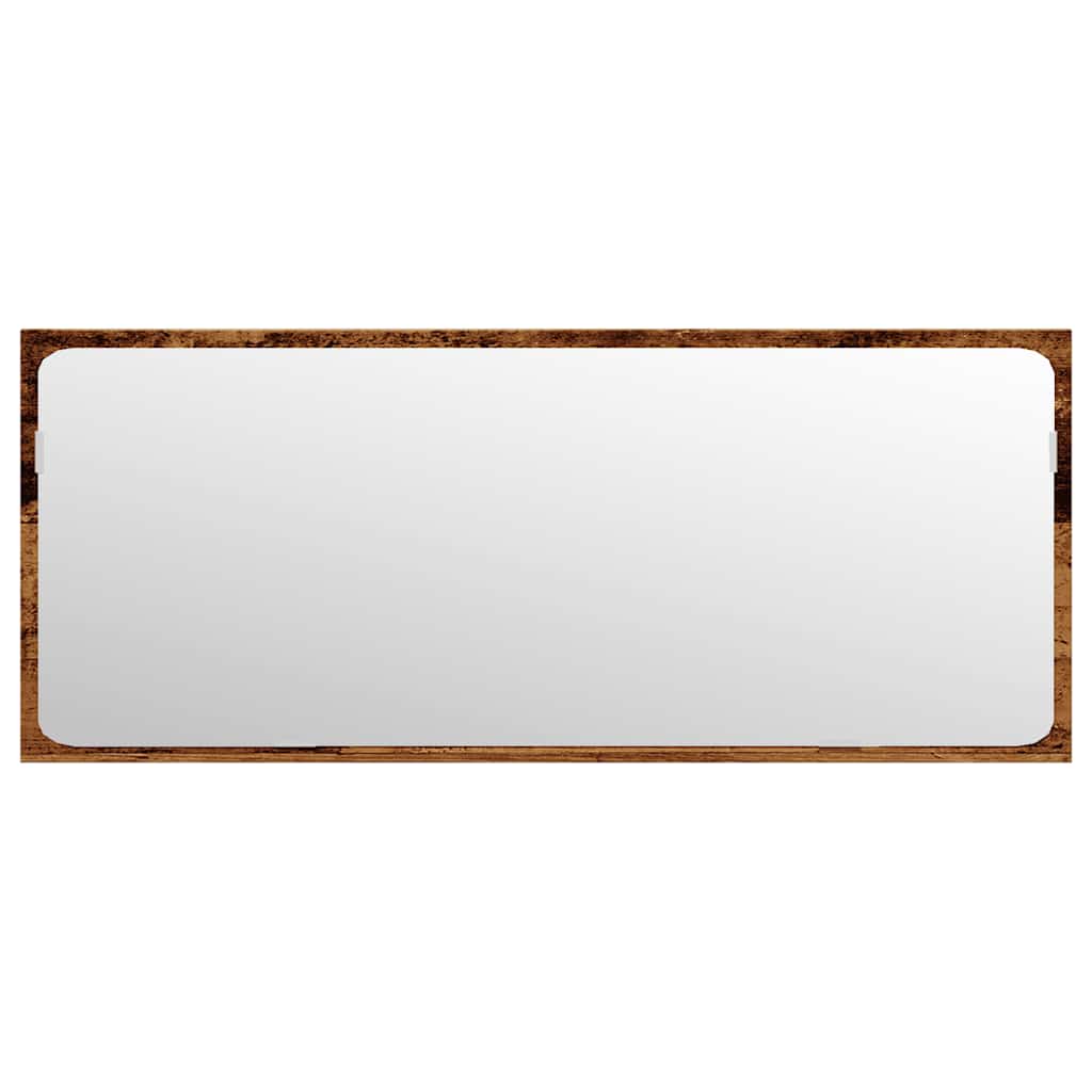 Set Mobili da Bagno 4 pz Legno Antico in Legno Multistrato