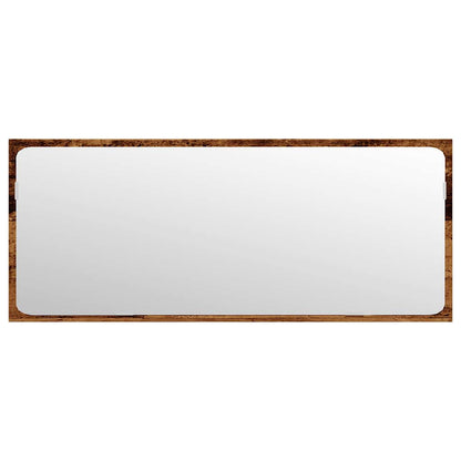 Set Mobili da Bagno 4 pz Legno Antico in Legno Multistrato