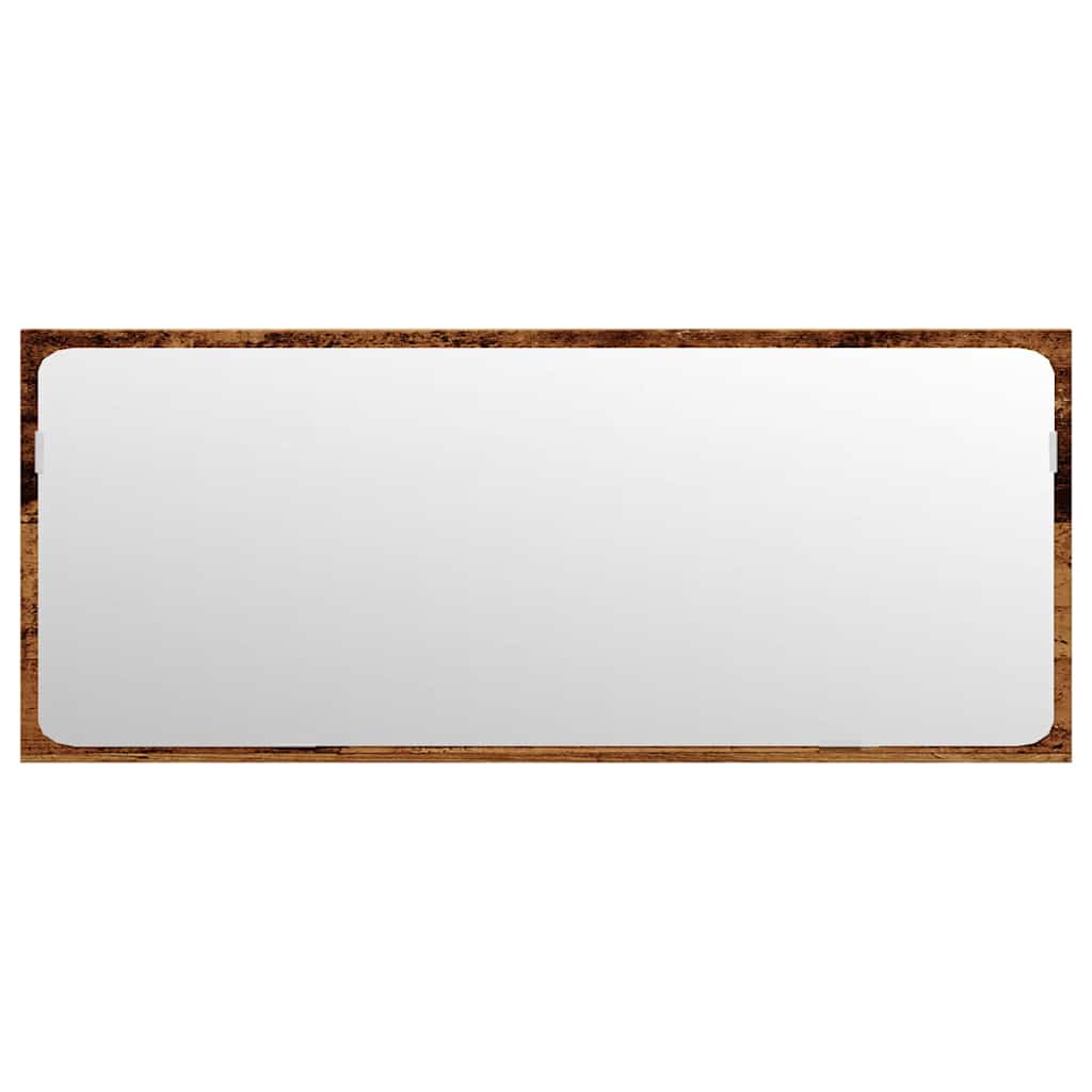 Set Mobili da Bagno 4 pz Legno Antico in Legno Multistrato