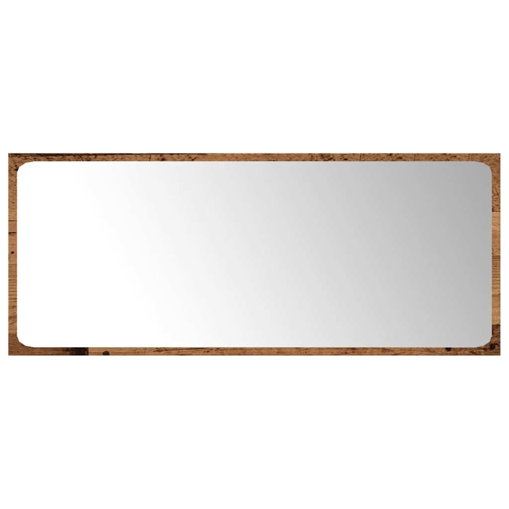 Set Mobili da Bagno 5 pz Legno Antico in Legno Multistrato