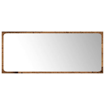 Set Mobili da Bagno 5 pz Legno Antico in Legno Multistrato