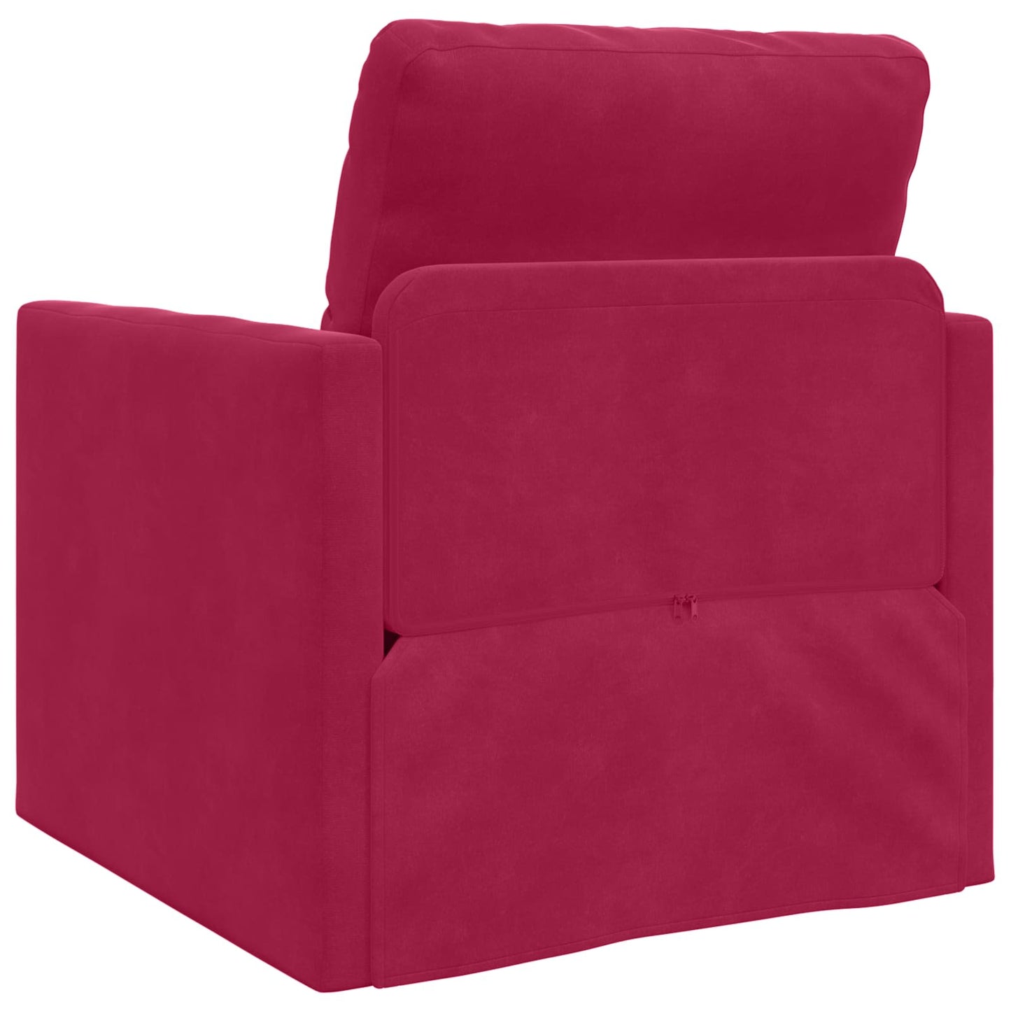 Divano letto Rosso Vino 74 x 77 x 81 cm Velluto | homemem39