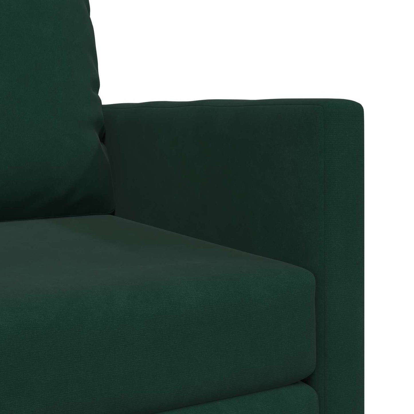Divano letto Verde Scuro 74 x 77 x 81 cm Velluto | homemem39