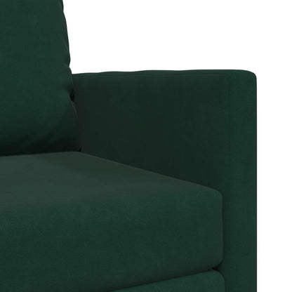 Divano letto Verde Scuro 74 x 77 x 81 cm Velluto | homemem39