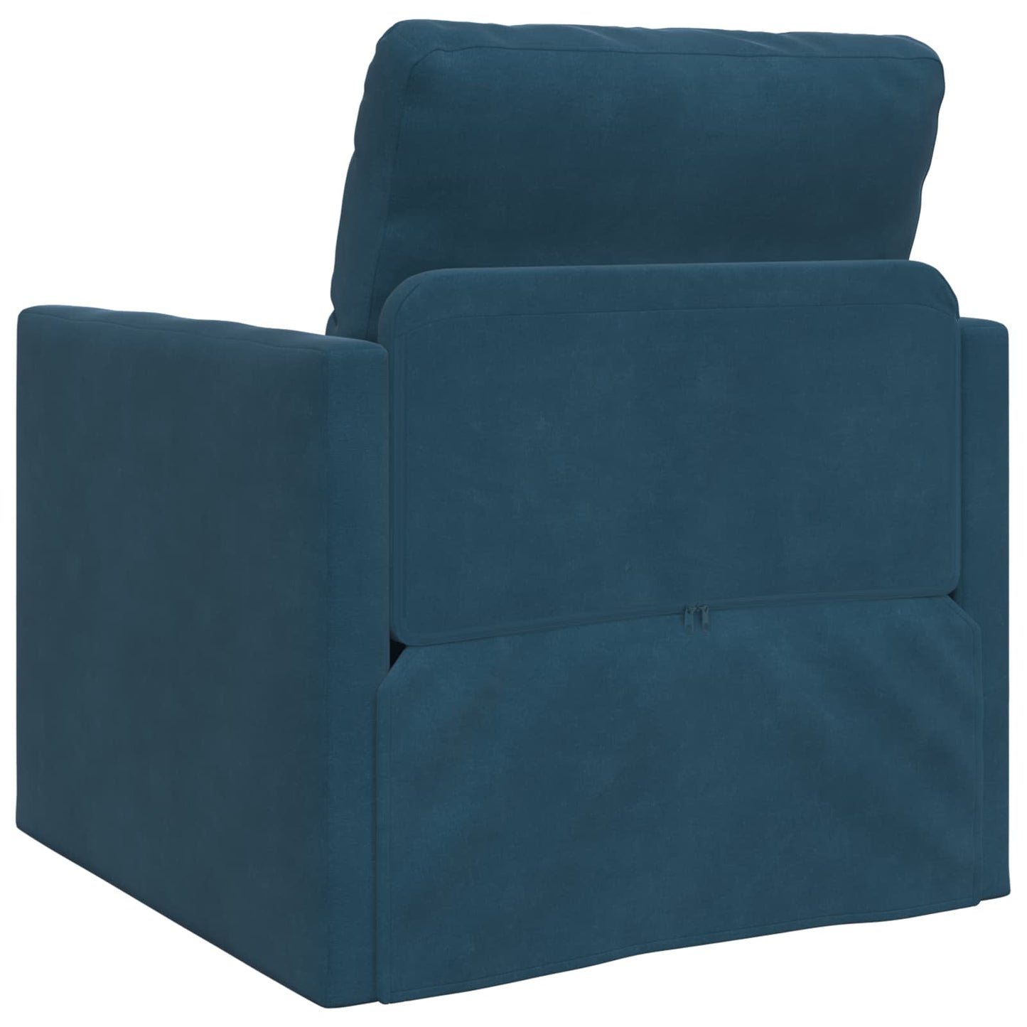 Divano letto Blu 74 x 77 x 81 cm Velluto | homemem39