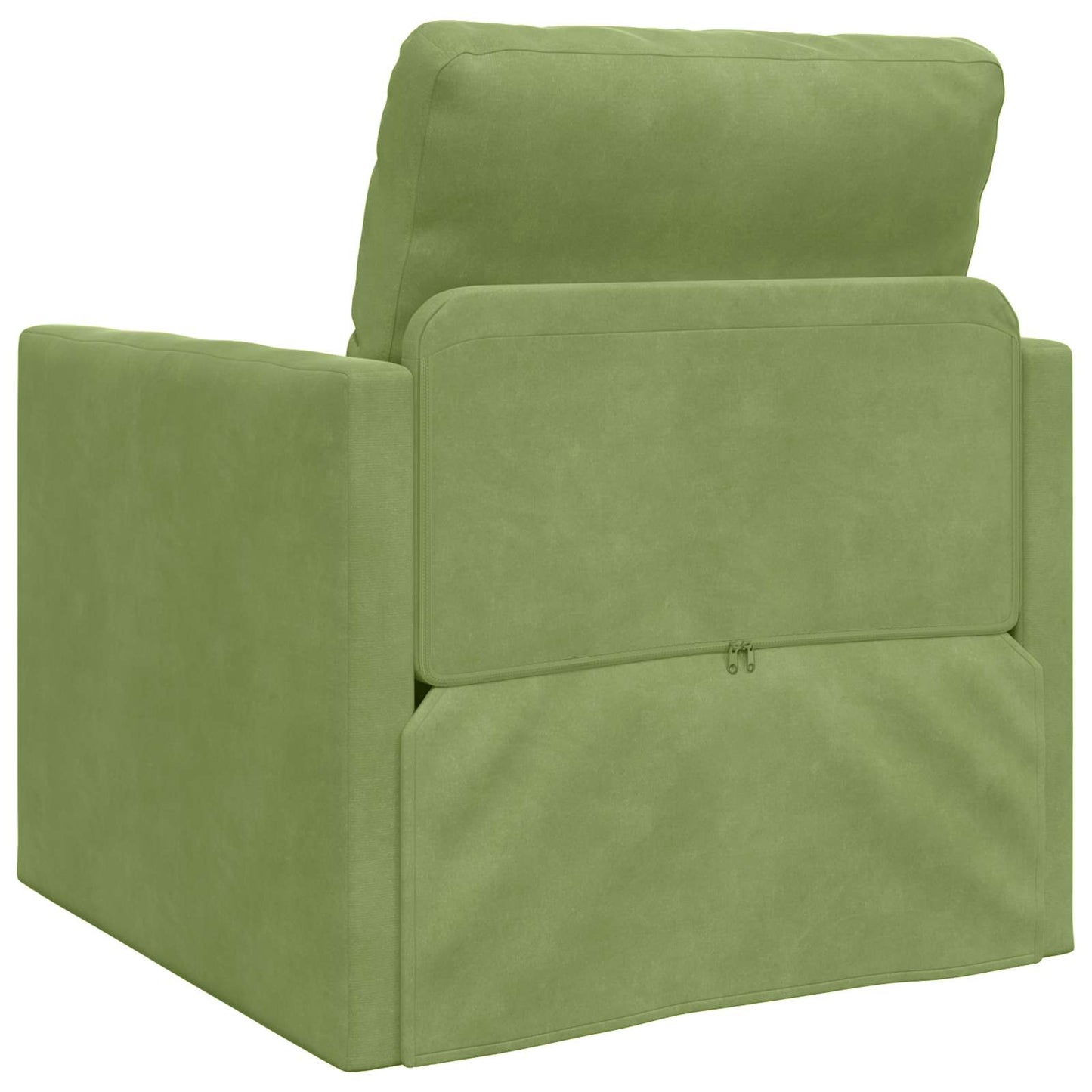 Divano letto Verde chiaro 74 x 77 x 81 cm Velluto | homemem39