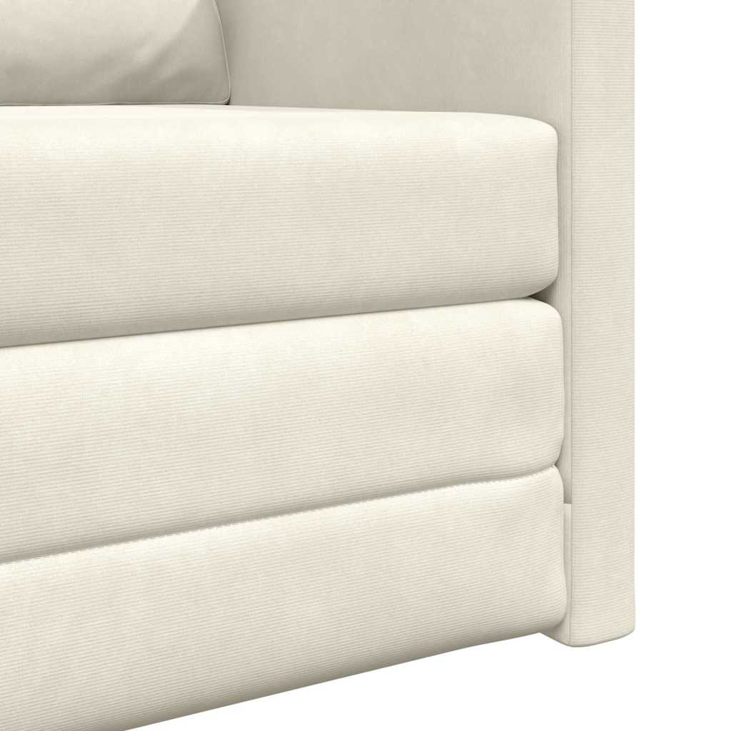 Divano letto 60cm Crema Velluto - homemem39