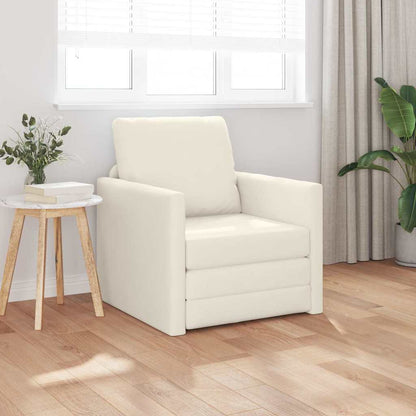 Divano letto 60cm Crema Velluto - homemem39