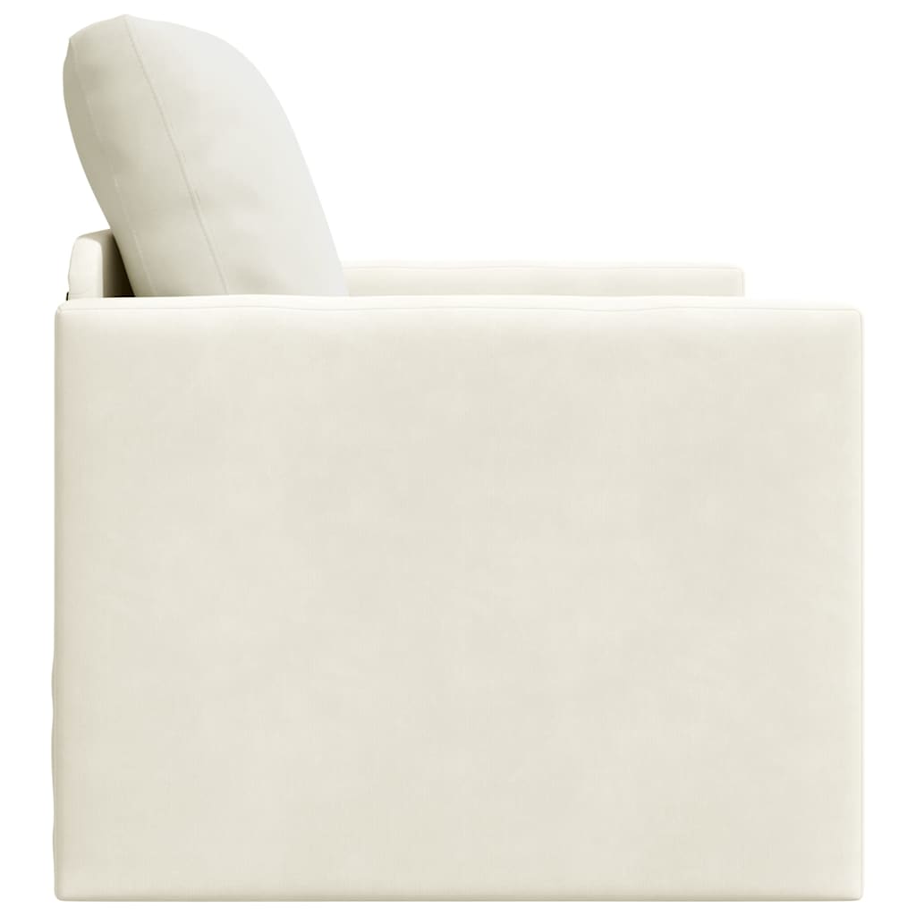 Divano letto 60cm Crema Velluto - homemem39