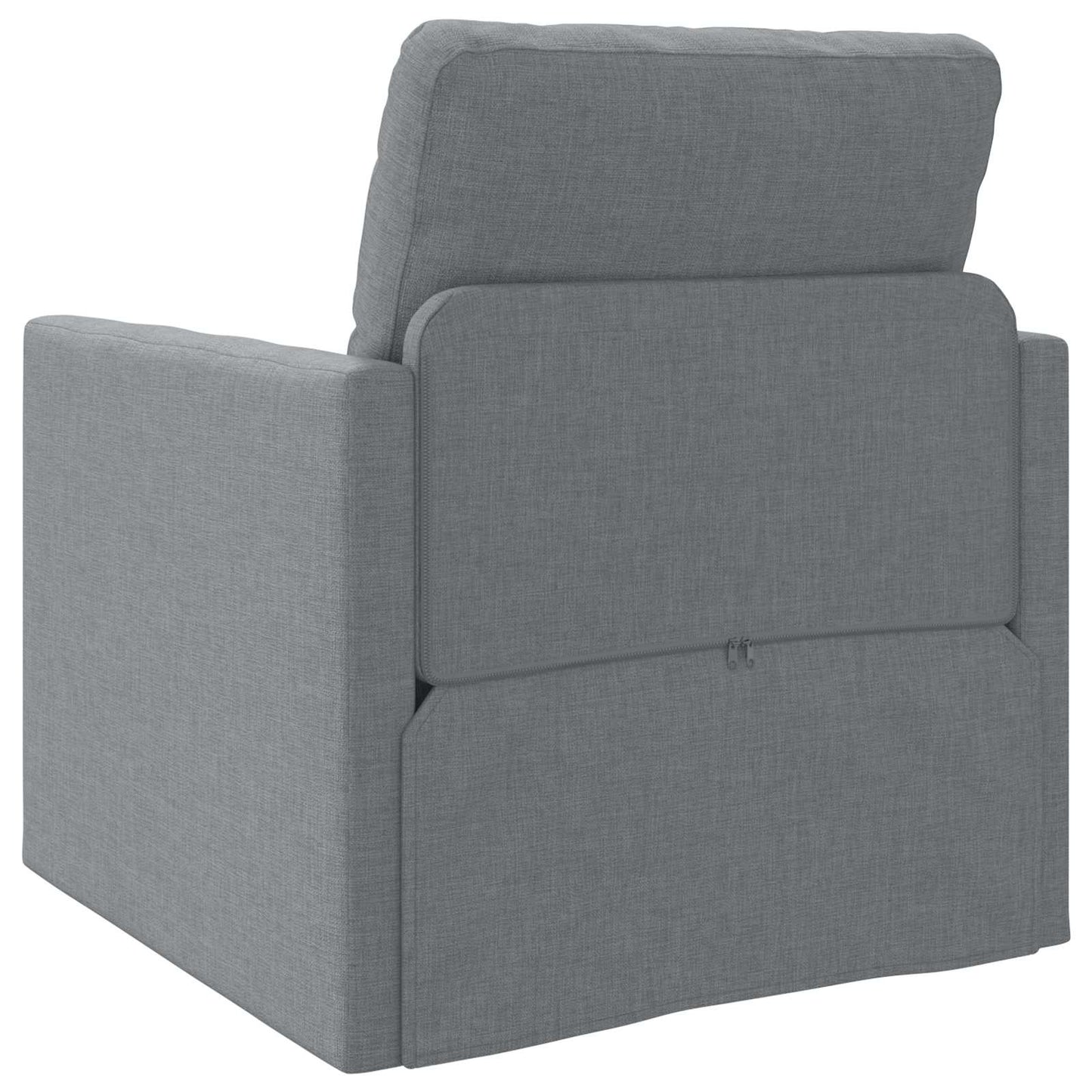 Divano letto 60cm Grigio chiaro Tessuto | homemem39