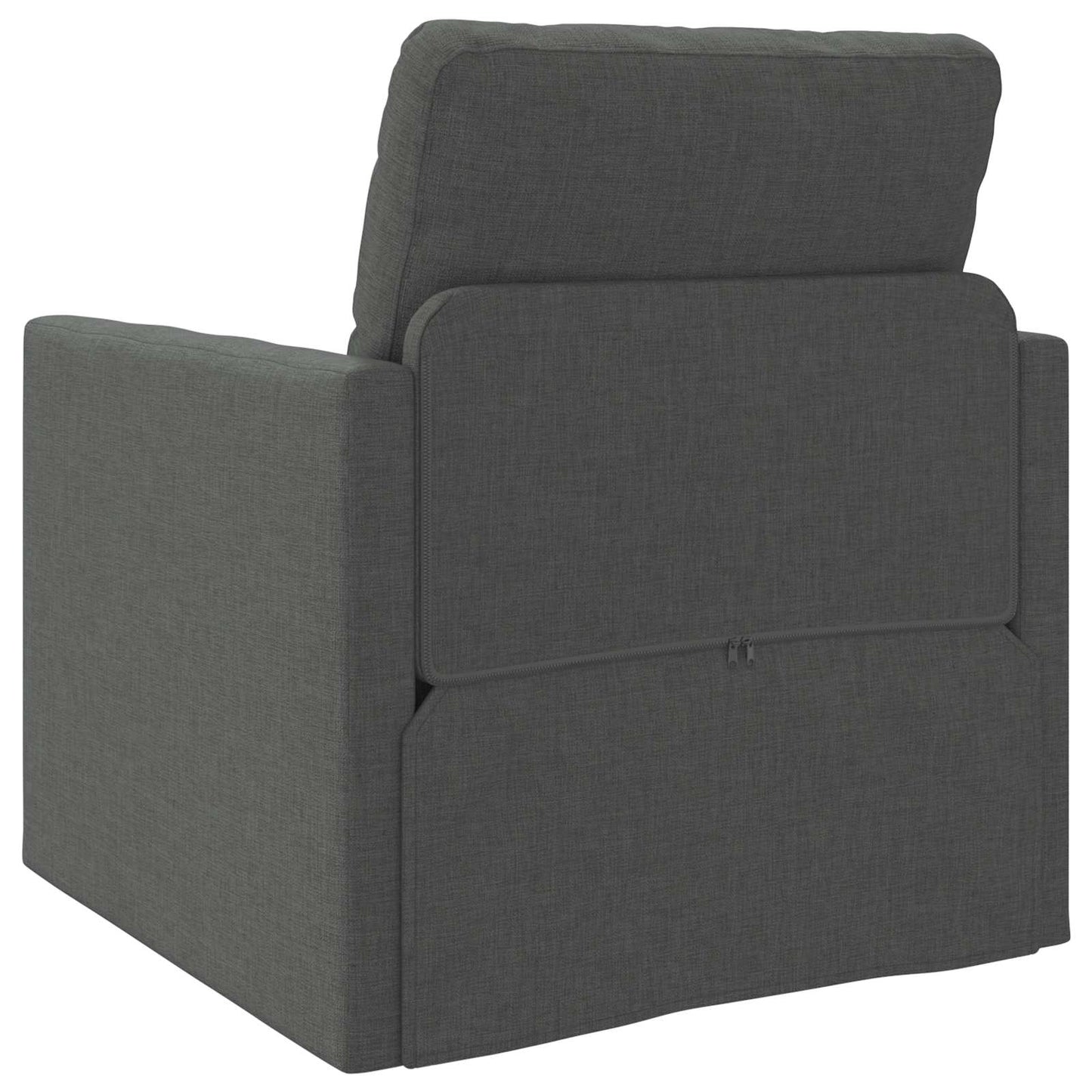 Divano letto 60cm Grigio scuro Tessuto