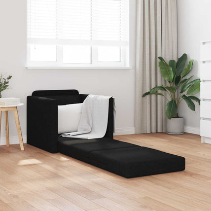 Divano letto Nero 74 x 77 x 81 cm Tessuto