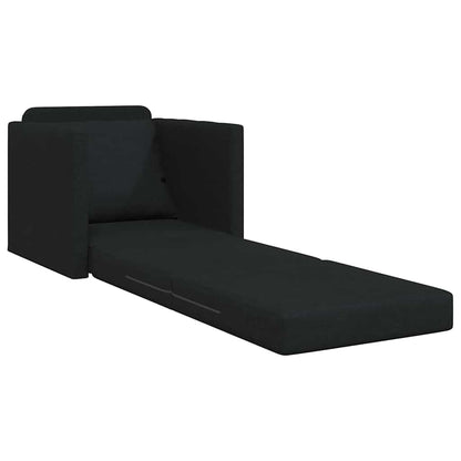 Divano letto Nero 74 x 77 x 81 cm Tessuto