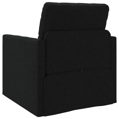 Divano letto Nero 74 x 77 x 81 cm Tessuto