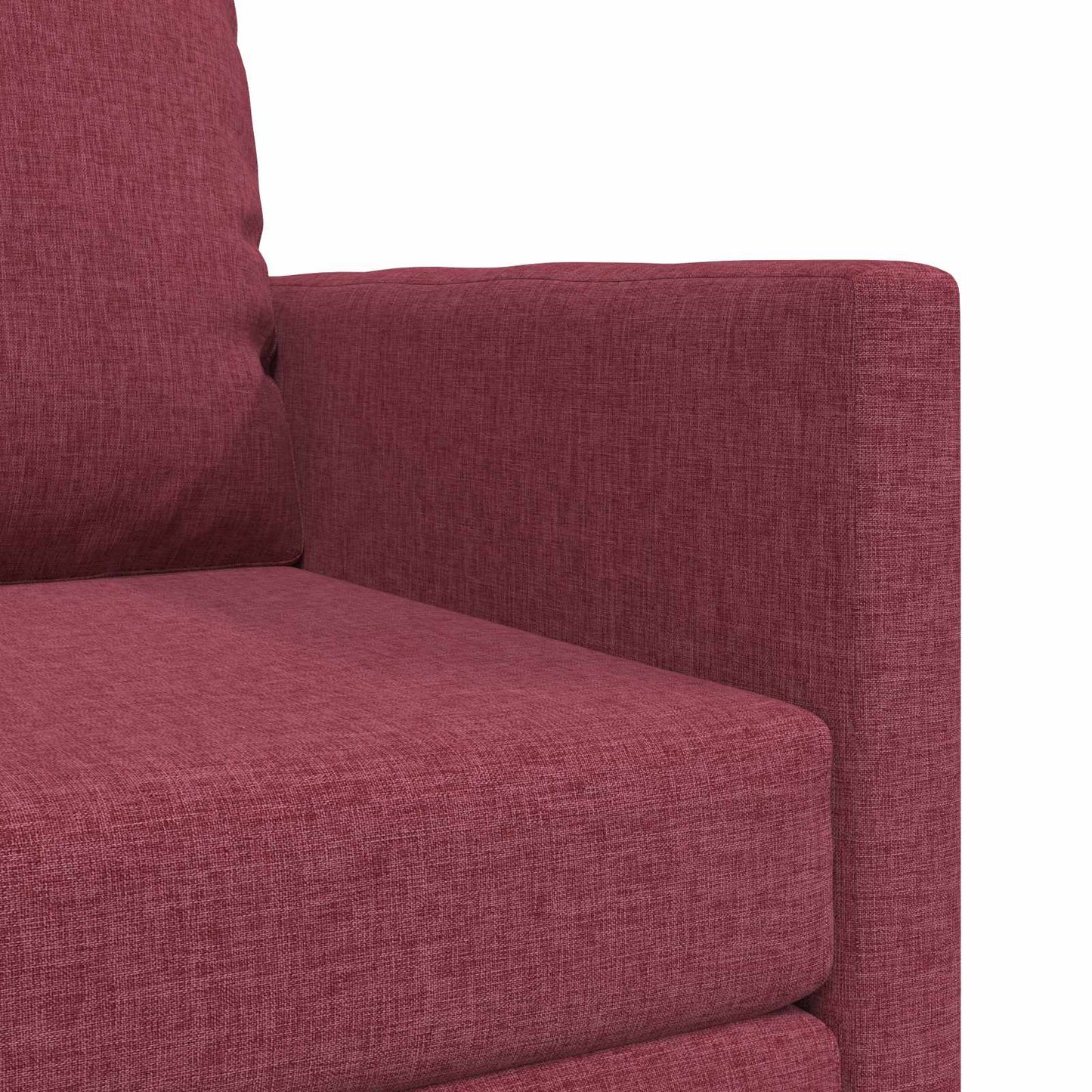 Divano letto Rosso Vino 74 x 77 x 81 cm Tessuto | homemem39