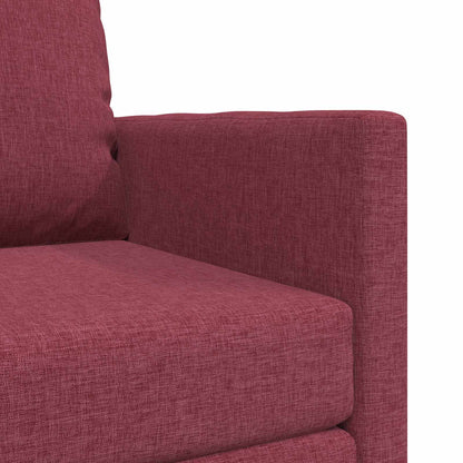 Divano letto Rosso Vino 74 x 77 x 81 cm Tessuto | homemem39