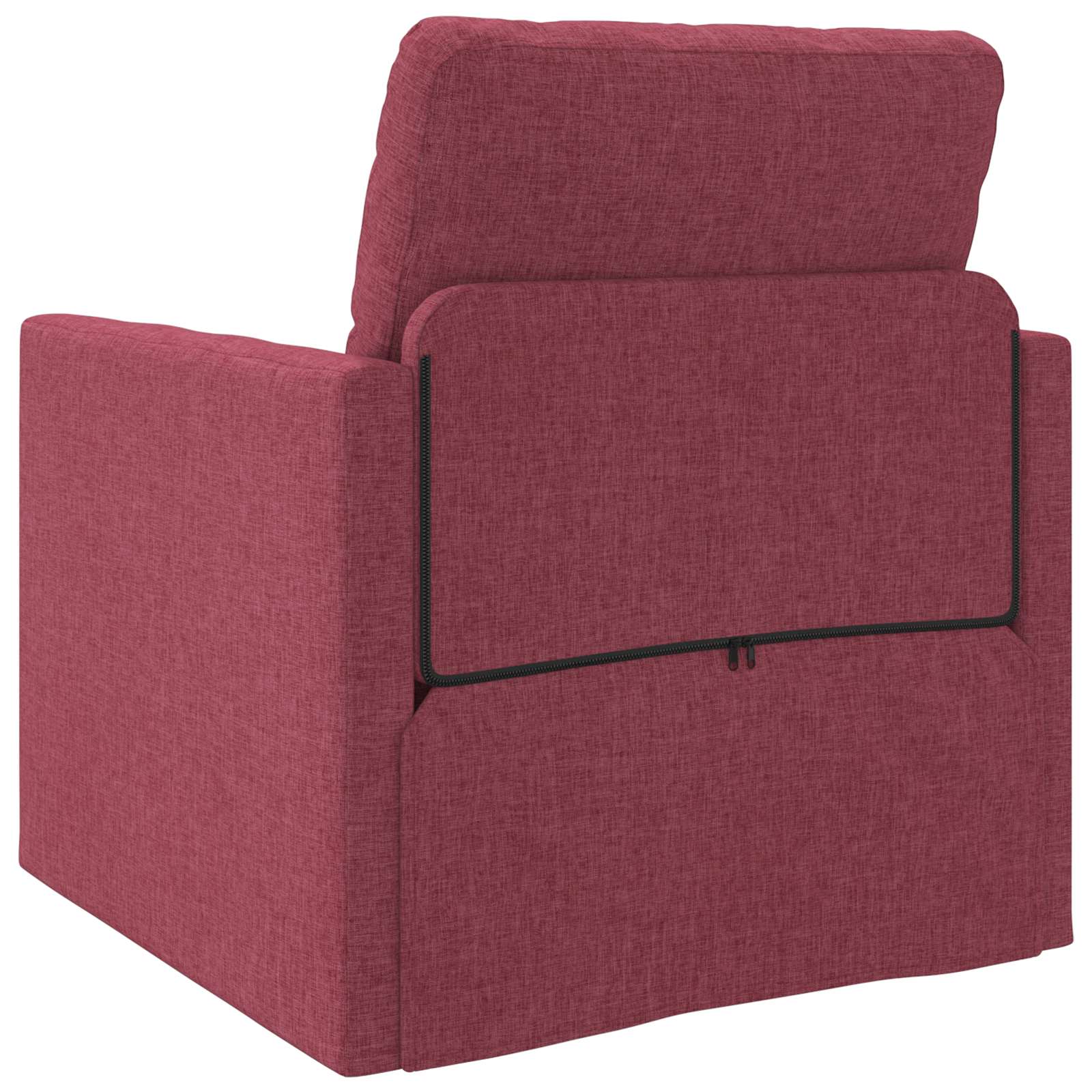 Divano letto Rosso Vino 74 x 77 x 81 cm Tessuto | homemem39