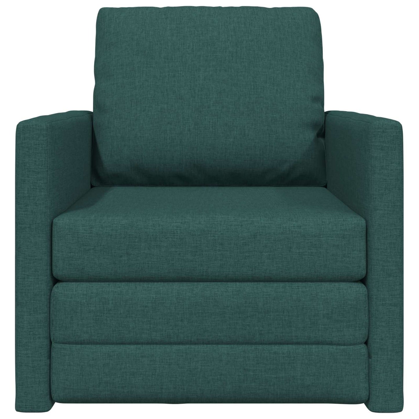 Divano letto Verde Scuro 74 x 77 x 81 cm Tessuto | homemem39