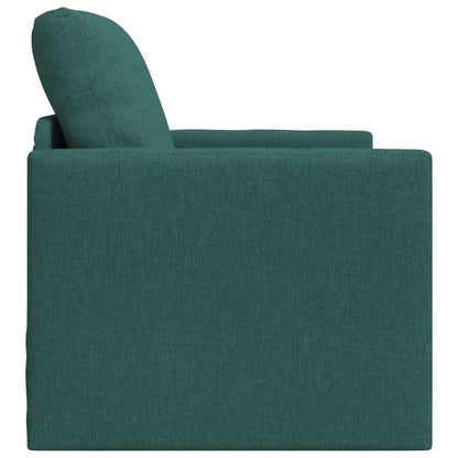 Divano letto Verde Scuro 74 x 77 x 81 cm Tessuto | homemem39