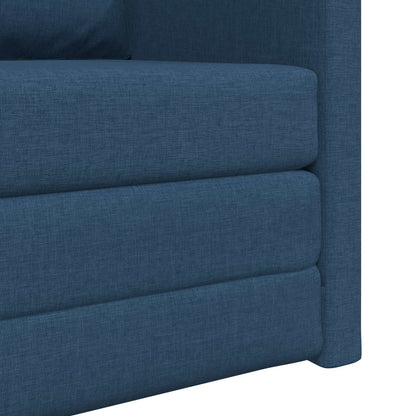 Divano letto Blu 74 x 77 x 81 cm Tessuto | homemem39