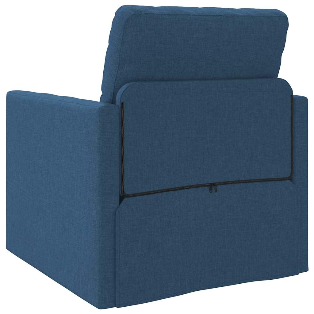 Divano letto 60cm Blu Tessuto - homemem39