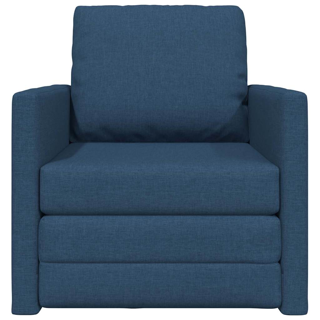 Divano letto 60cm Blu Tessuto - homemem39
