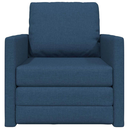 Divano letto 60cm Blu Tessuto - homemem39