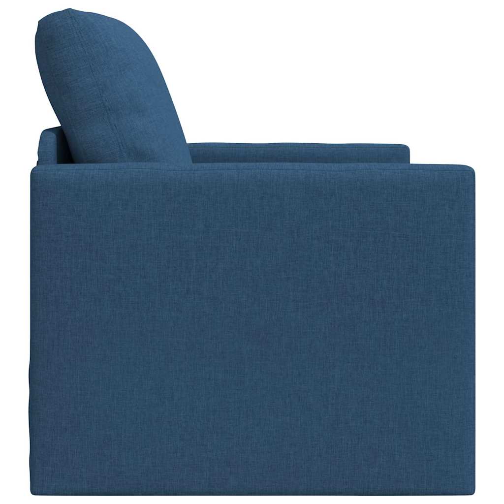 Divano letto 60cm Blu Tessuto - homemem39
