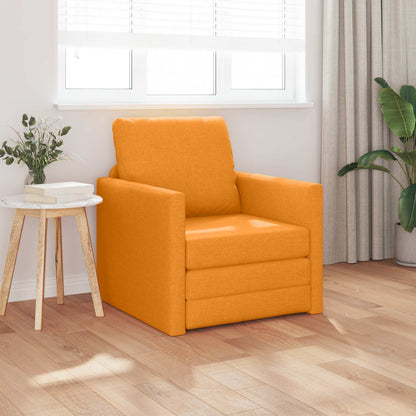 Divano letto Giallo Scuro 74 x 77 x 81 cm Tessuto