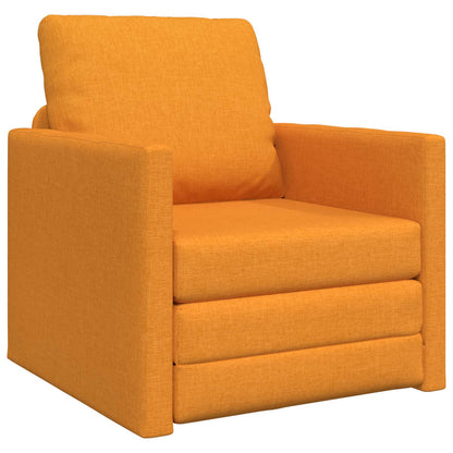 Divano letto Giallo Scuro 74 x 77 x 81 cm Tessuto