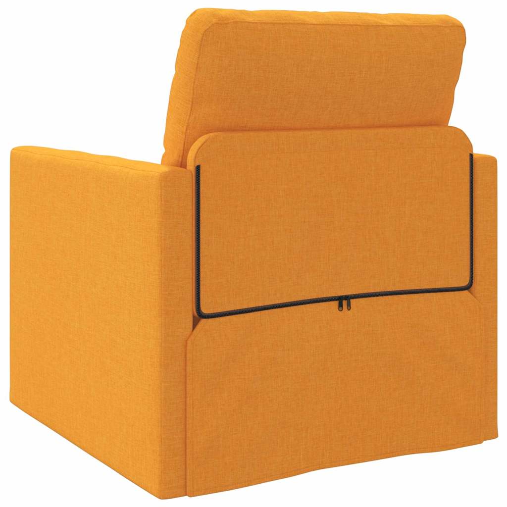 Divano letto Giallo Scuro 74 x 77 x 81 cm Velluto