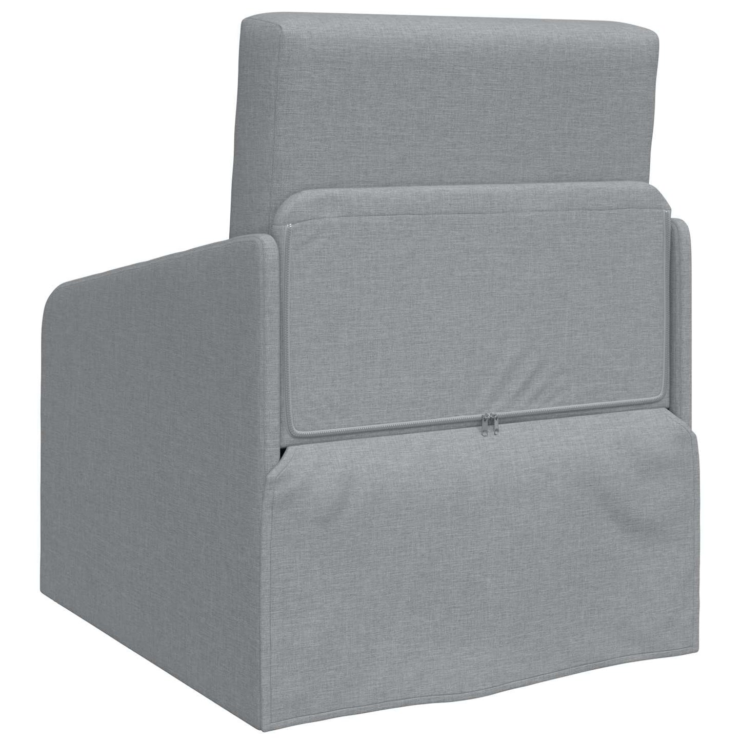 Divano letto Grigio chiaro 65 x 80 x 83 cm Tessuto | homemem39