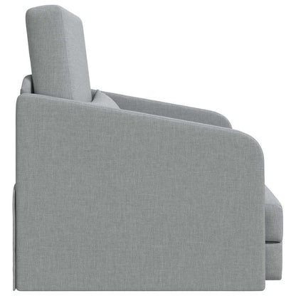 Divano letto Grigio chiaro 65 x 80 x 83 cm Tessuto - homemem39