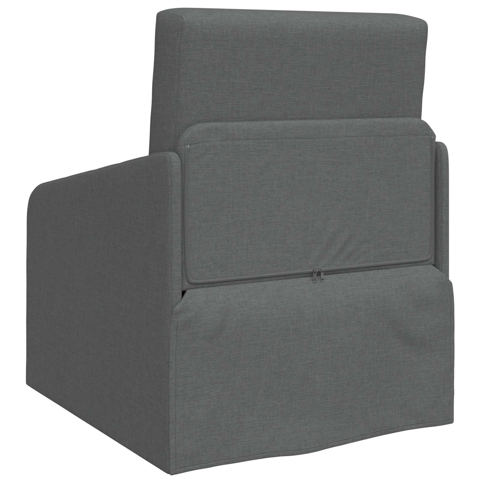 Divano letto Grigio scuro 65 x 80 x 83 cm Tessuto | homemem39